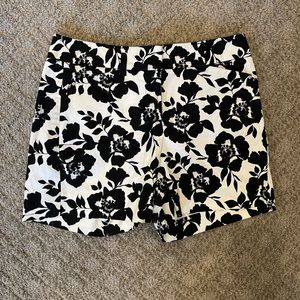 White House Black Market Floral Shorts